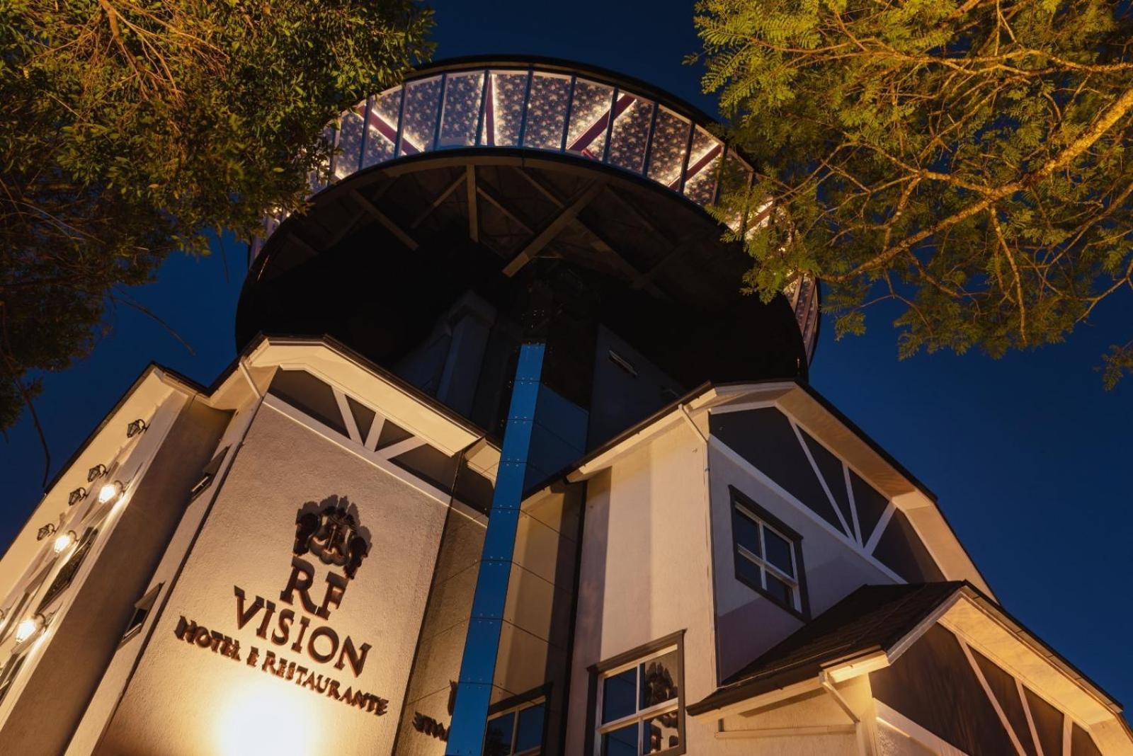 Hotel E Restaurante Giratorio Rf Vision - A Melhor Vista 360 De Грамаду Екстер'єр фото